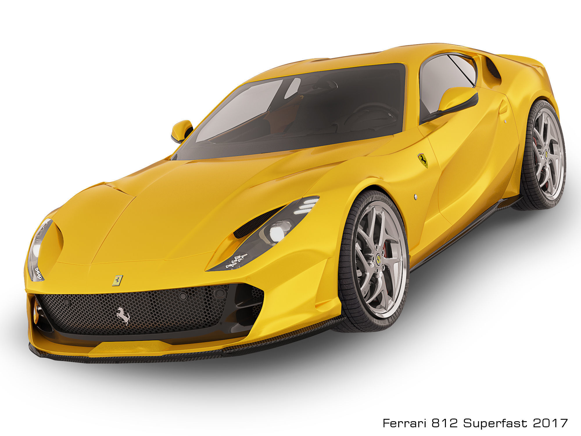 Ferrari 812 Superfast 3D model_2
