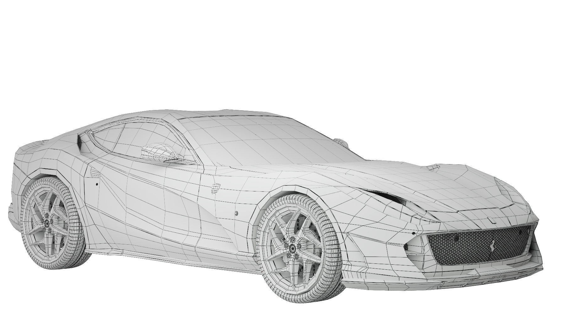Ferrari 812 Superfast 3D model_9