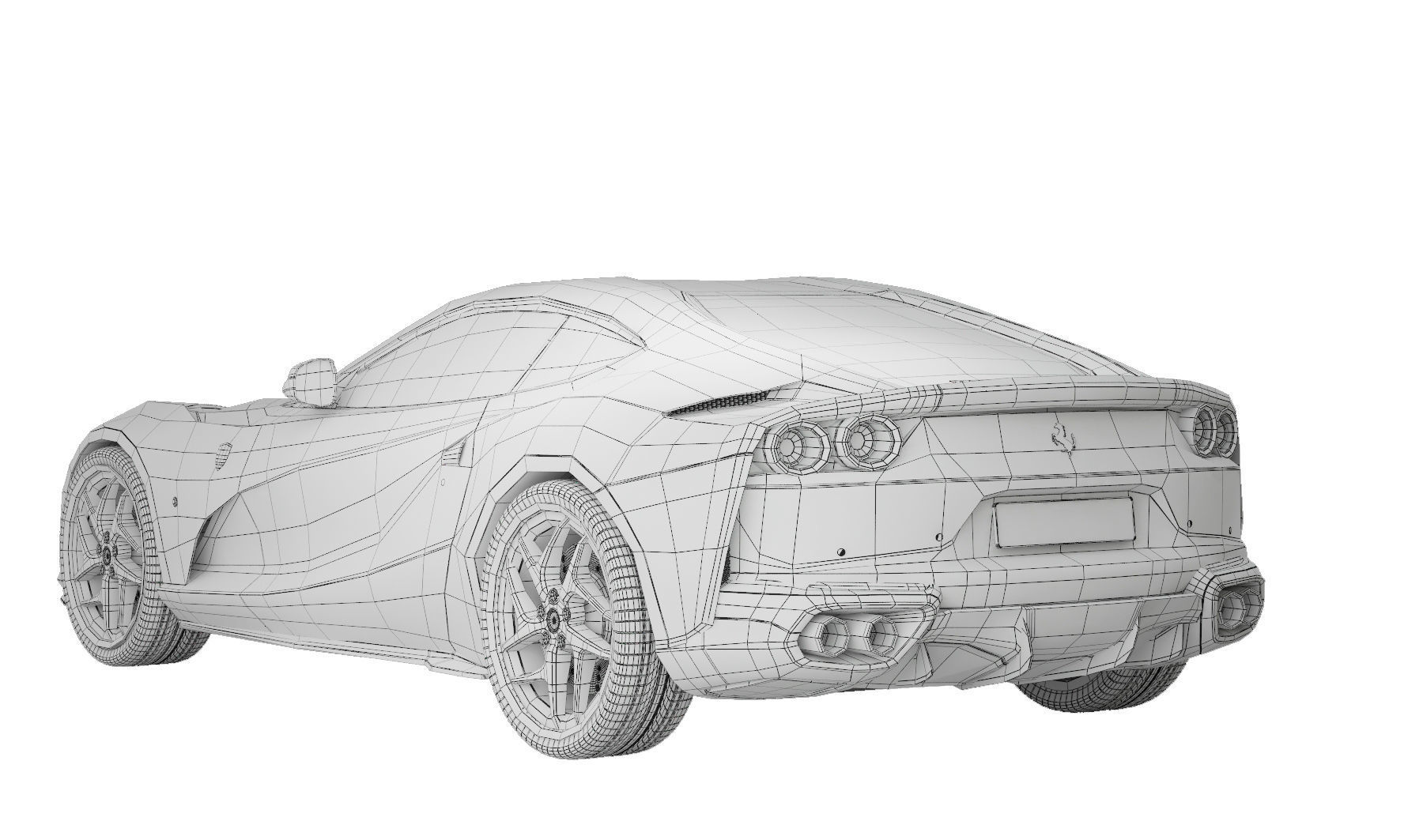 Ferrari 812 Superfast 3D model_10