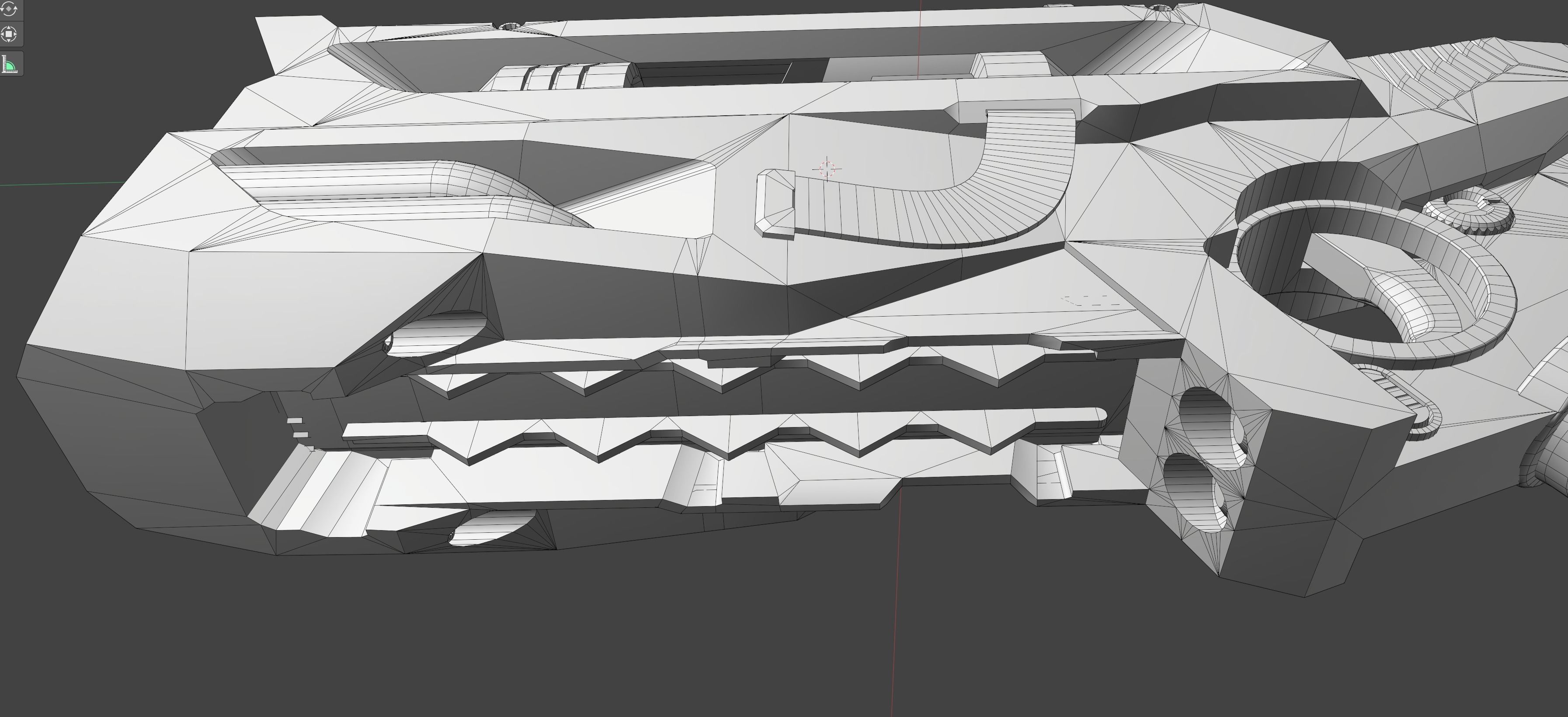 Fullerite SciFi Fun Low-poly 3D model_18