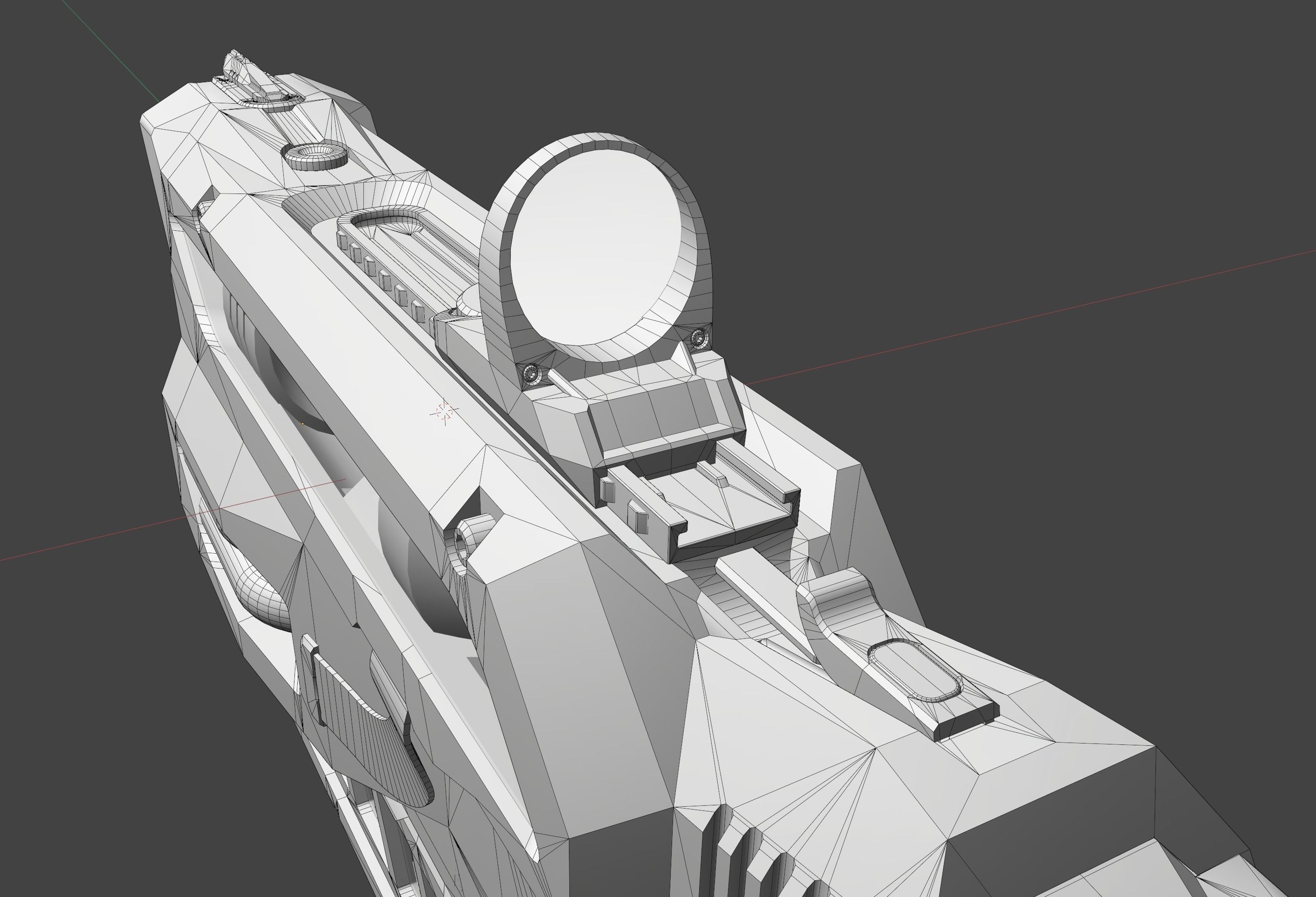 Fullerite SciFi Fun Low-poly 3D model_16