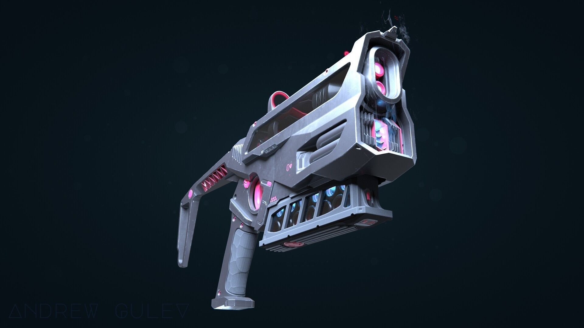 Fullerite SciFi Fun Low-poly 3D model_21