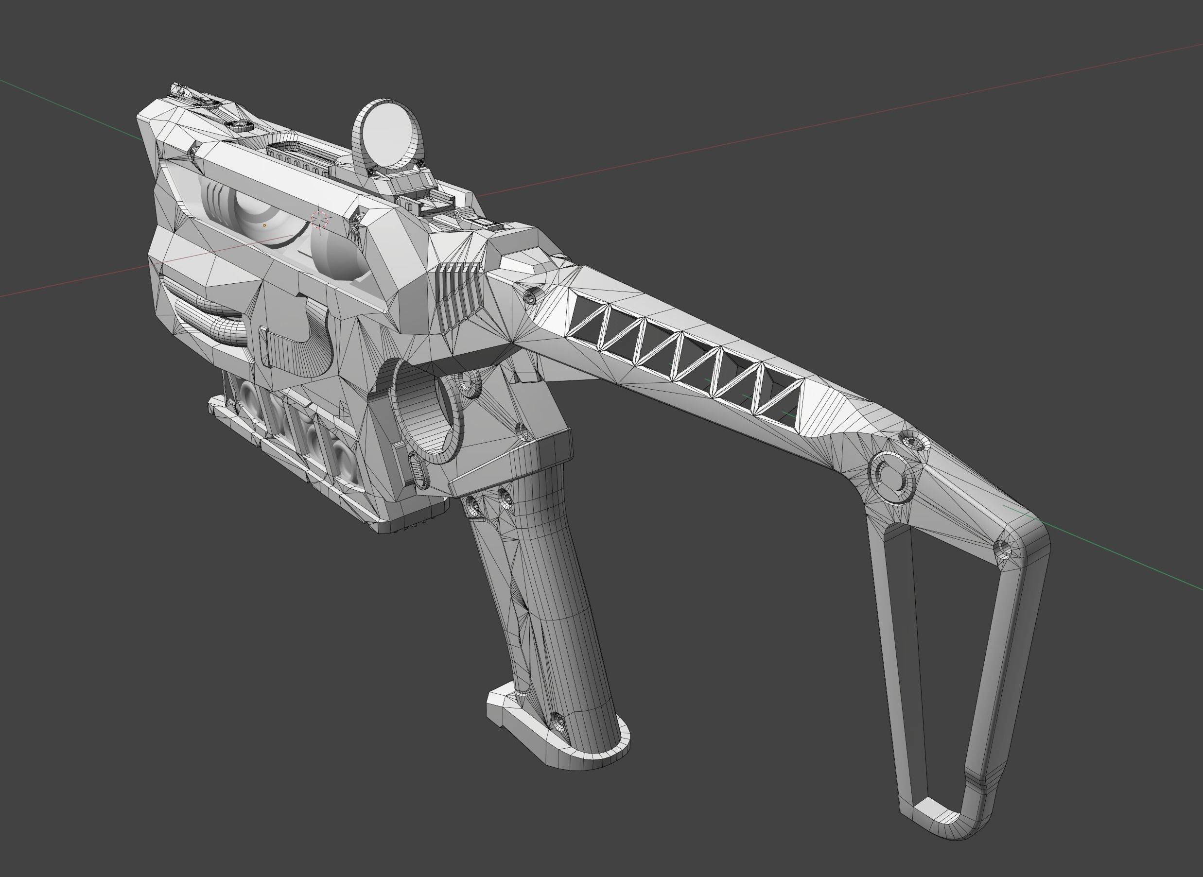 Fullerite SciFi Fun Low-poly 3D model_15