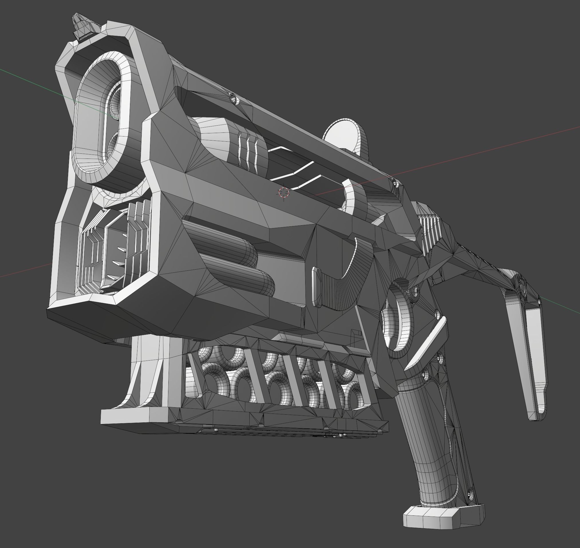 Fullerite SciFi Fun Low-poly 3D model_17