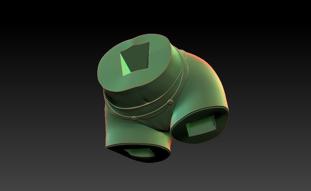 Star Wars Probe Droid Girl Pin Up 3D print model_9