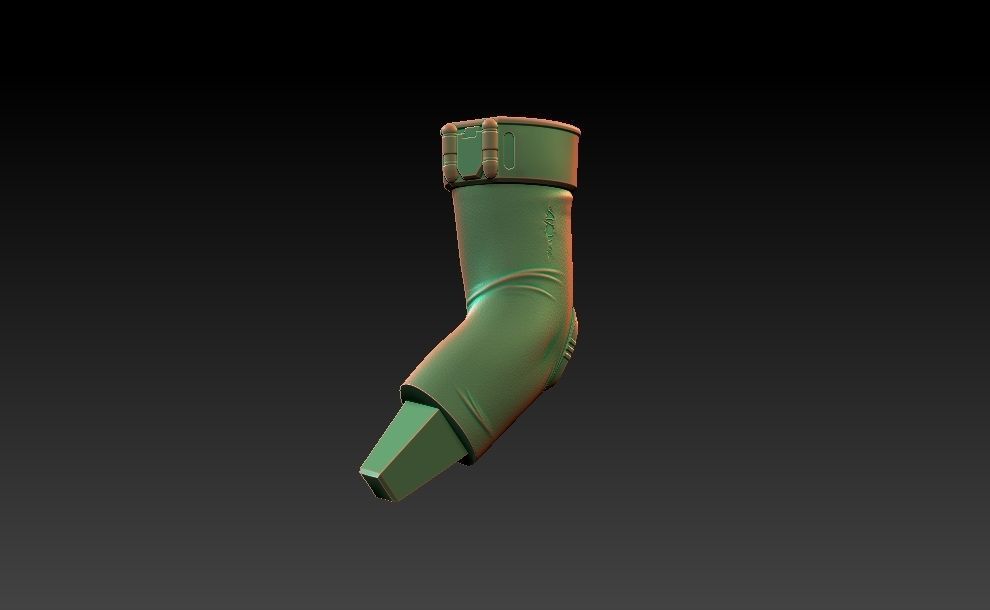 Star Wars Probe Droid Girl Pin Up 3D print model_19