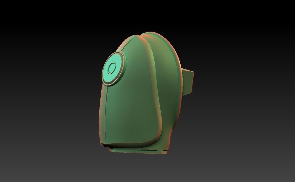 Star Wars Probe Droid Girl Pin Up 3D print model_30