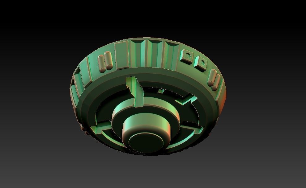 Star Wars Probe Droid Girl Pin Up 3D print model_20