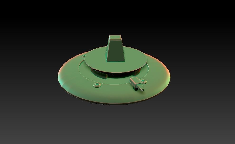 Star Wars Probe Droid Girl Pin Up 3D print model_36