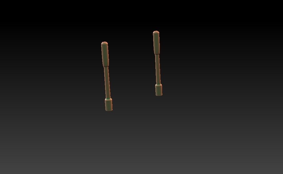 Star Wars Probe Droid Girl Pin Up 3D print model_28