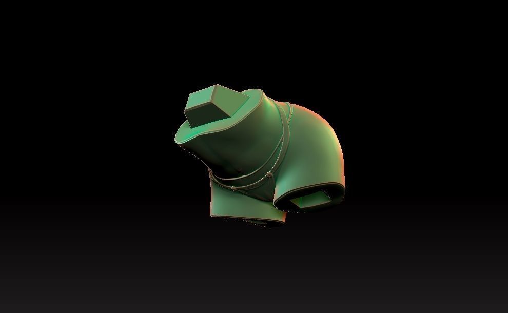 Star Wars Probe Droid Girl Pin Up 3D print model_25