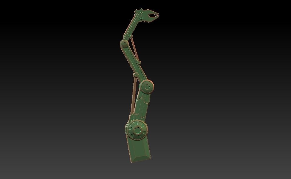 Star Wars Probe Droid Girl Pin Up 3D print model_11