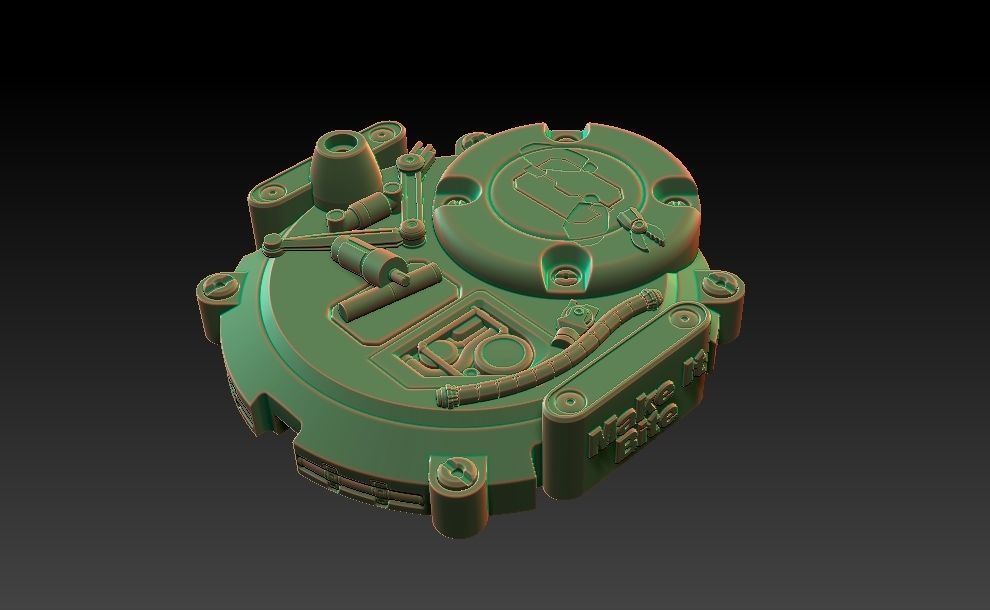 Star Wars Probe Droid Girl Pin Up 3D print model_12