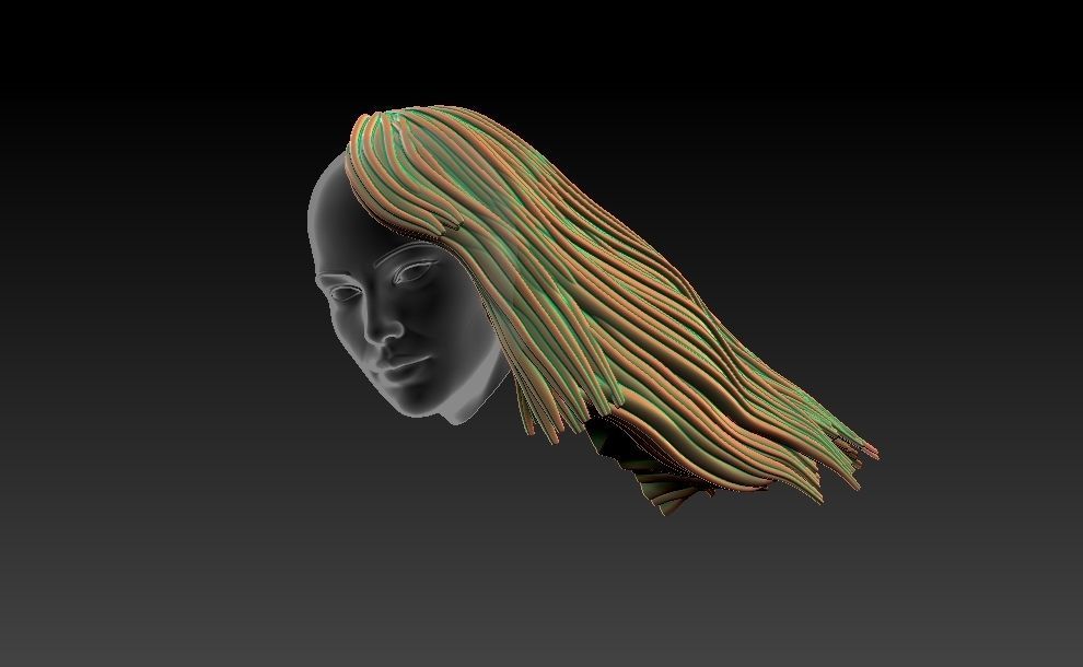 Star Wars Probe Droid Girl Pin Up 3D print model_38