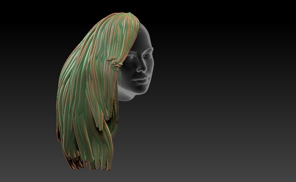 Star Wars Probe Droid Girl Pin Up 3D print model_32