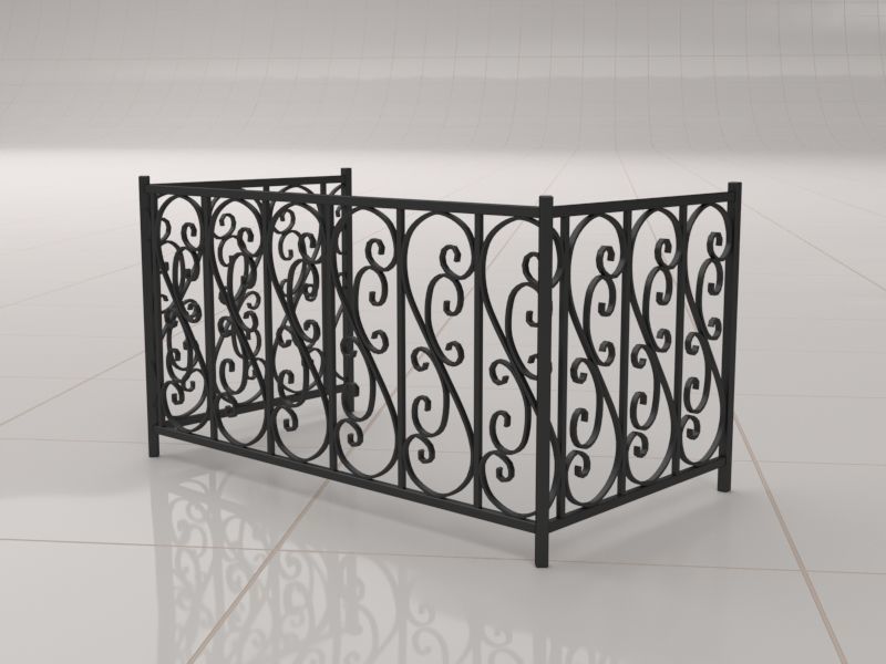Fence Collections 3D model_24
