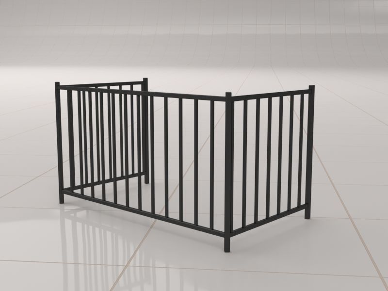 Fence Collections 3D model_25