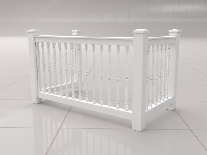 Fence Collections 3D model_15