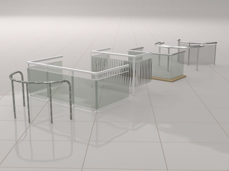 Fence Collections 3D model_10