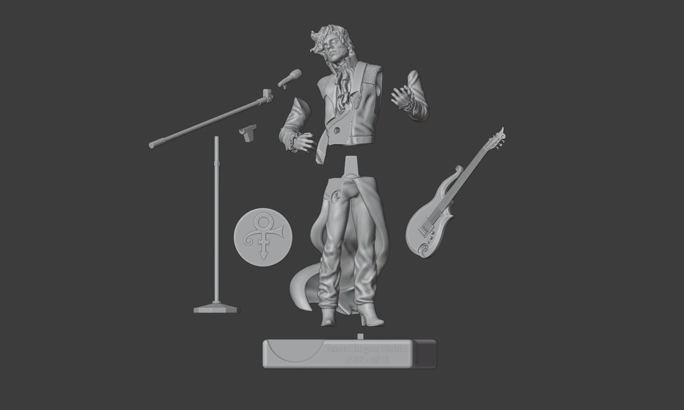 Prince Rogers Nelson - 3dprinting 3D print model_3