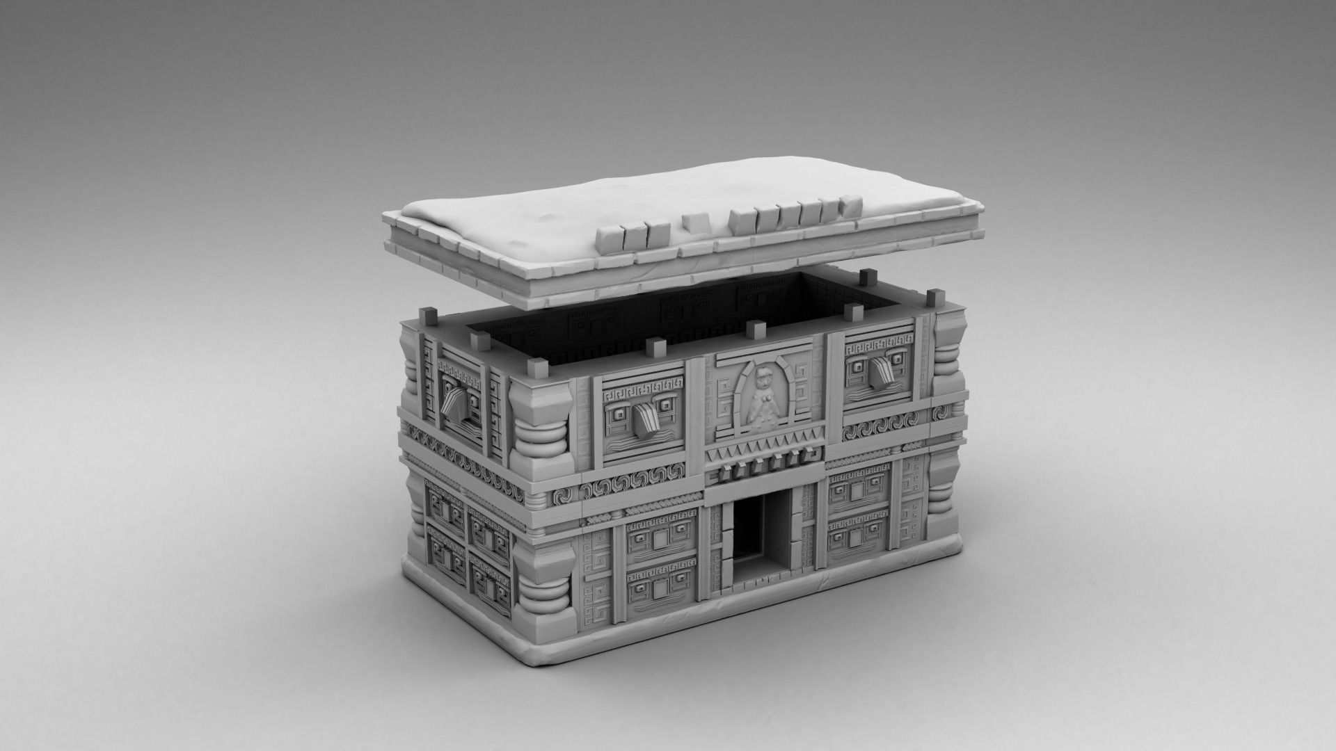 Modular Mayan build 3D print model_3