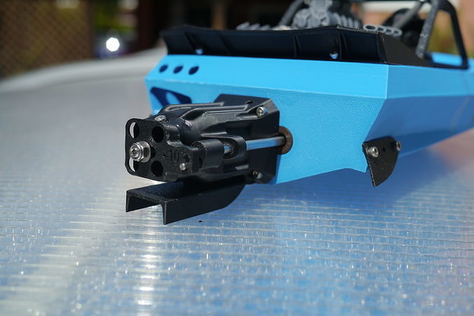 M-Jet Supersprint - 3D Printable RC Jetboat Model 3D print model 5