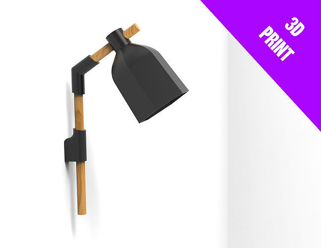 WALL LAMP - 3D PRINT 3D print model