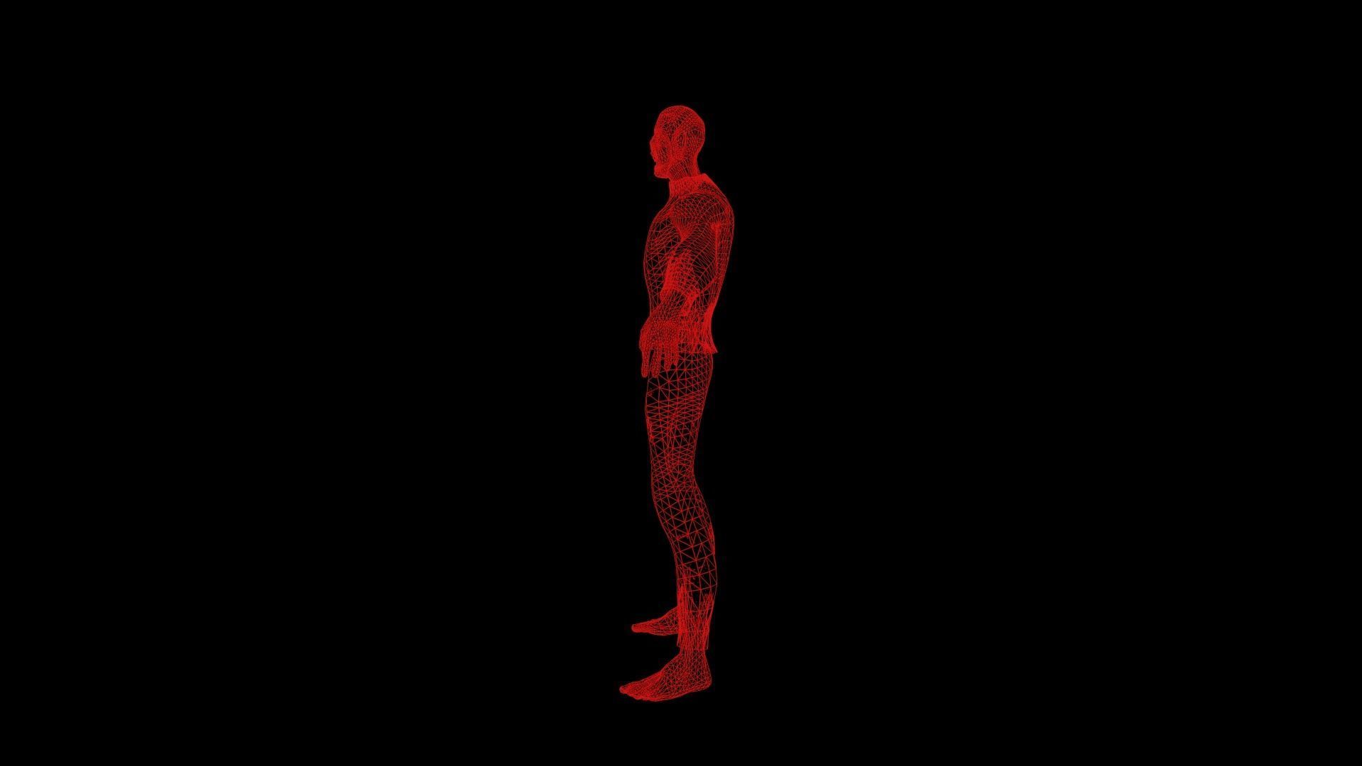 Zombie - Game Ready Character Low-poly 3D model_13