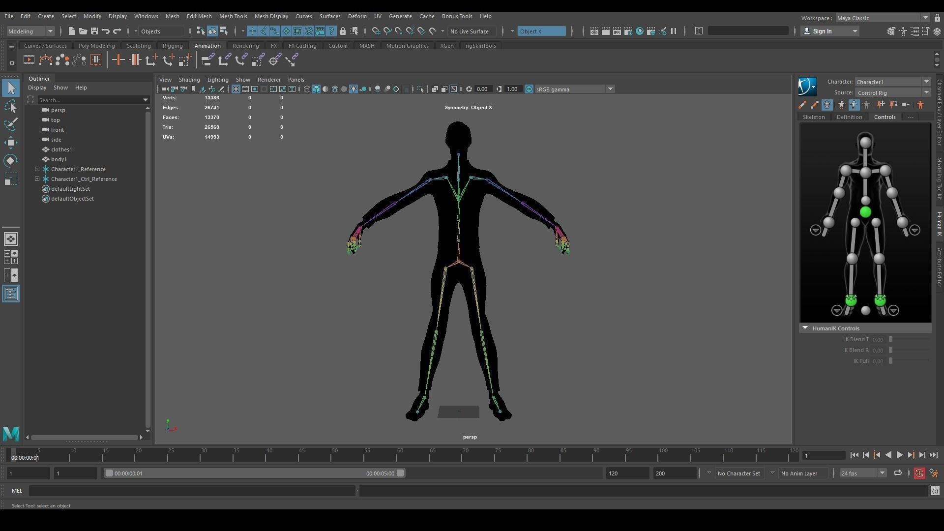 Zombie - Game Ready Character Low-poly 3D model_18