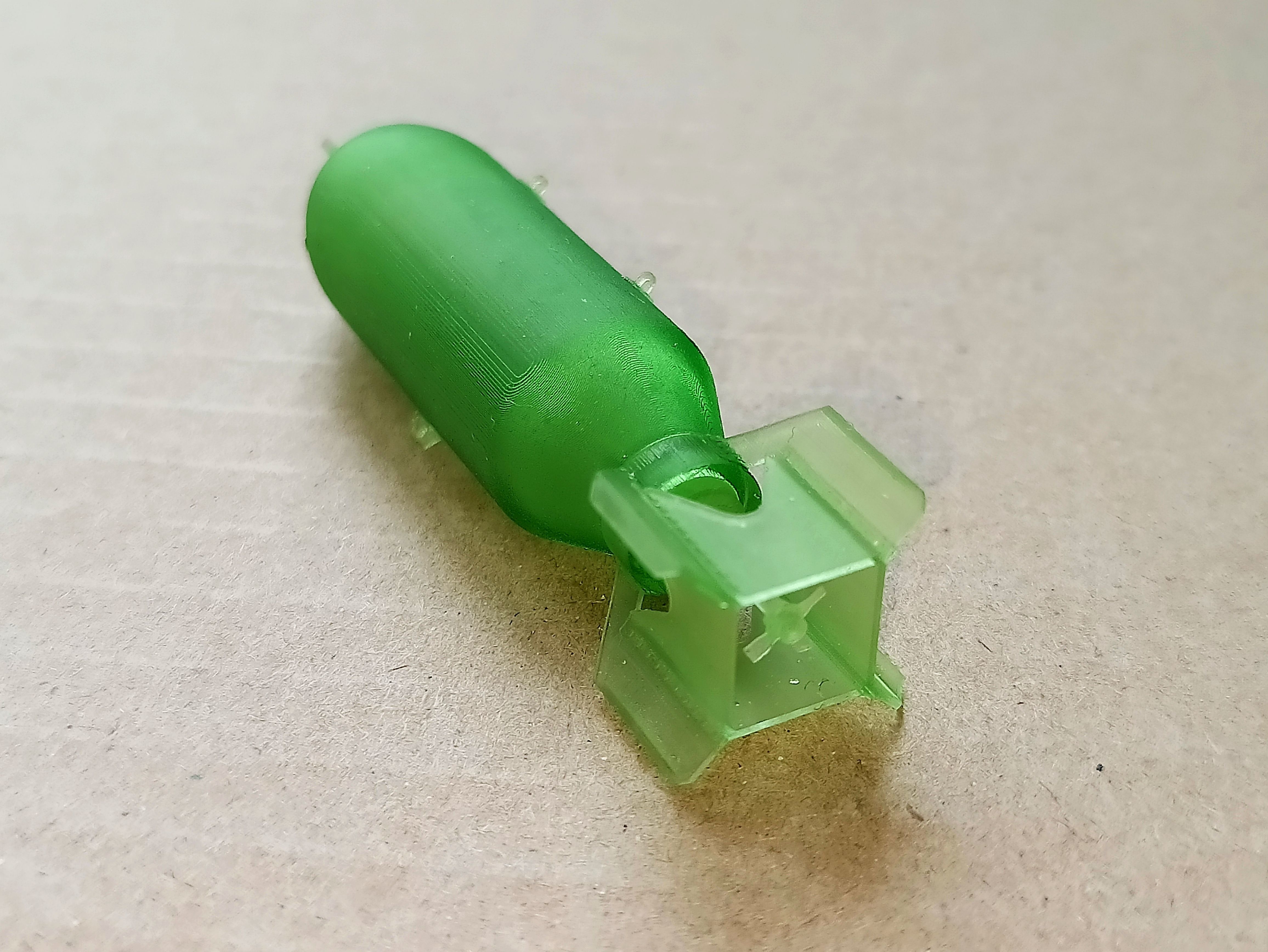 US GP BOMB AN-M64A1 500LB 1-24 3D print model_7
