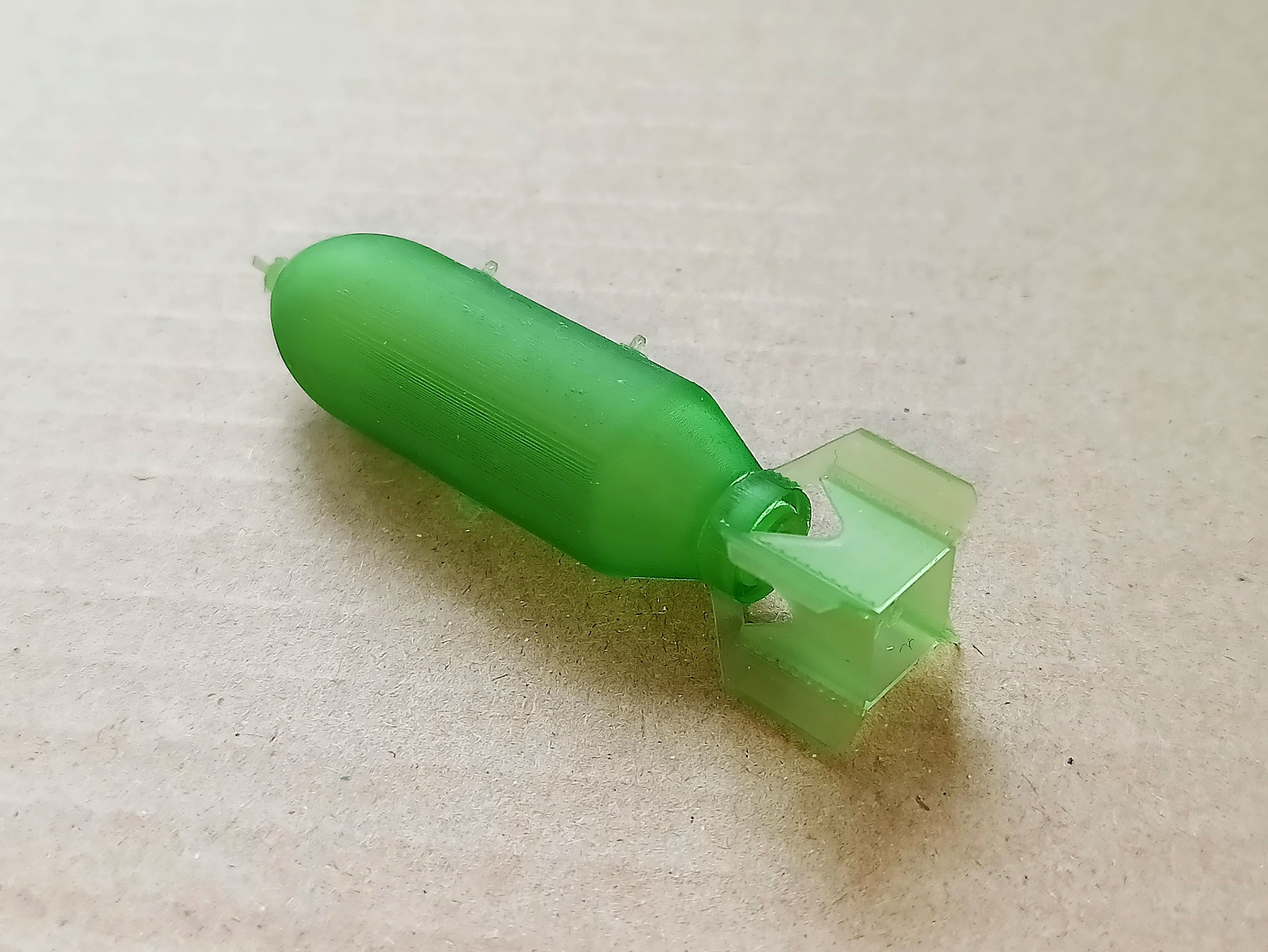 US GP BOMB AN-M64A1 500LB 1-24 3D print model_6