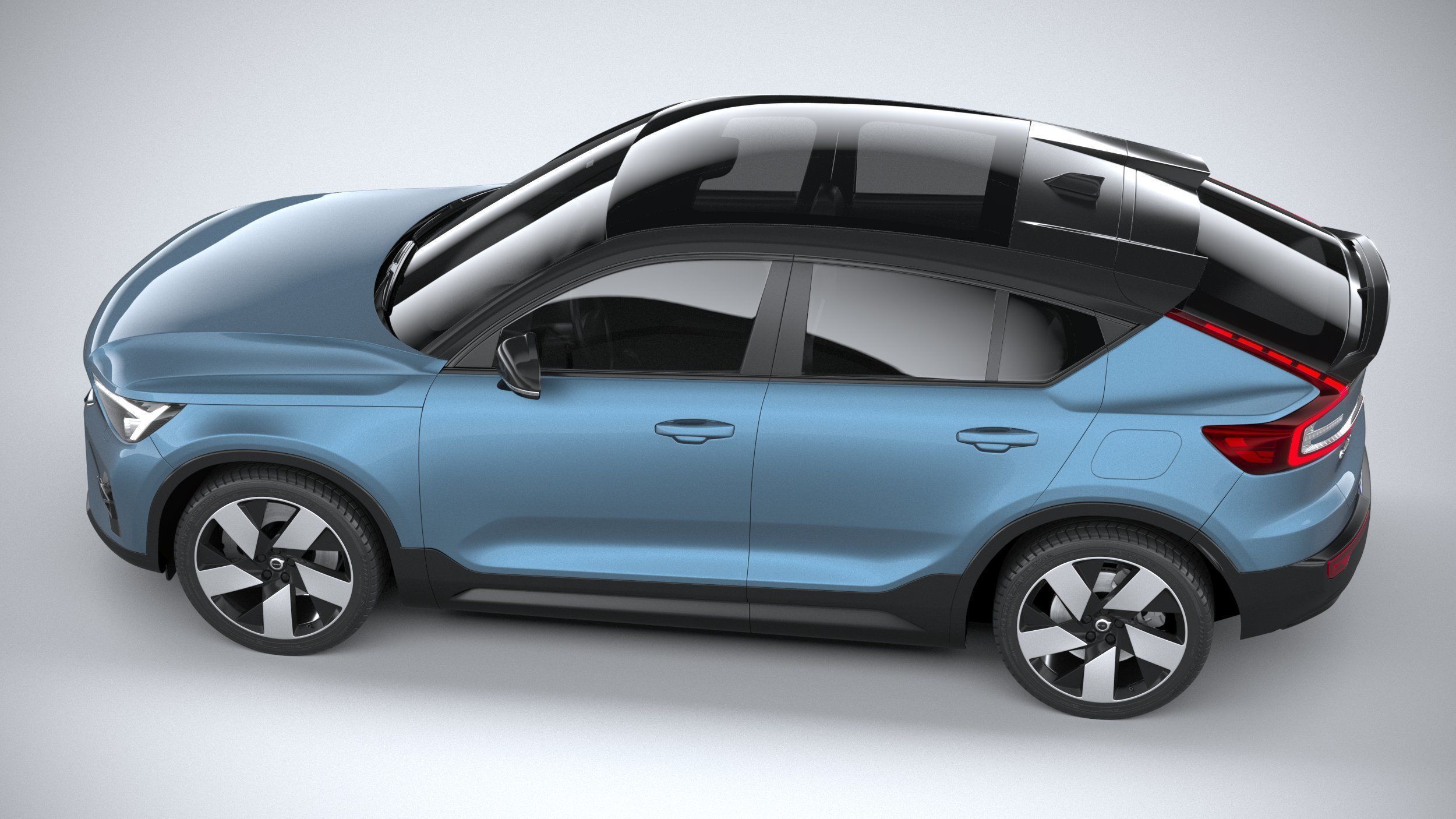 Volvo C40 Recharge 2022 3D model_9