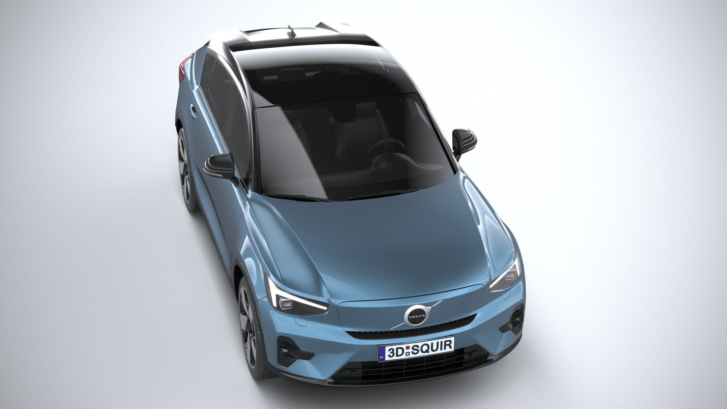 Volvo C40 Recharge 2022 3D model_12