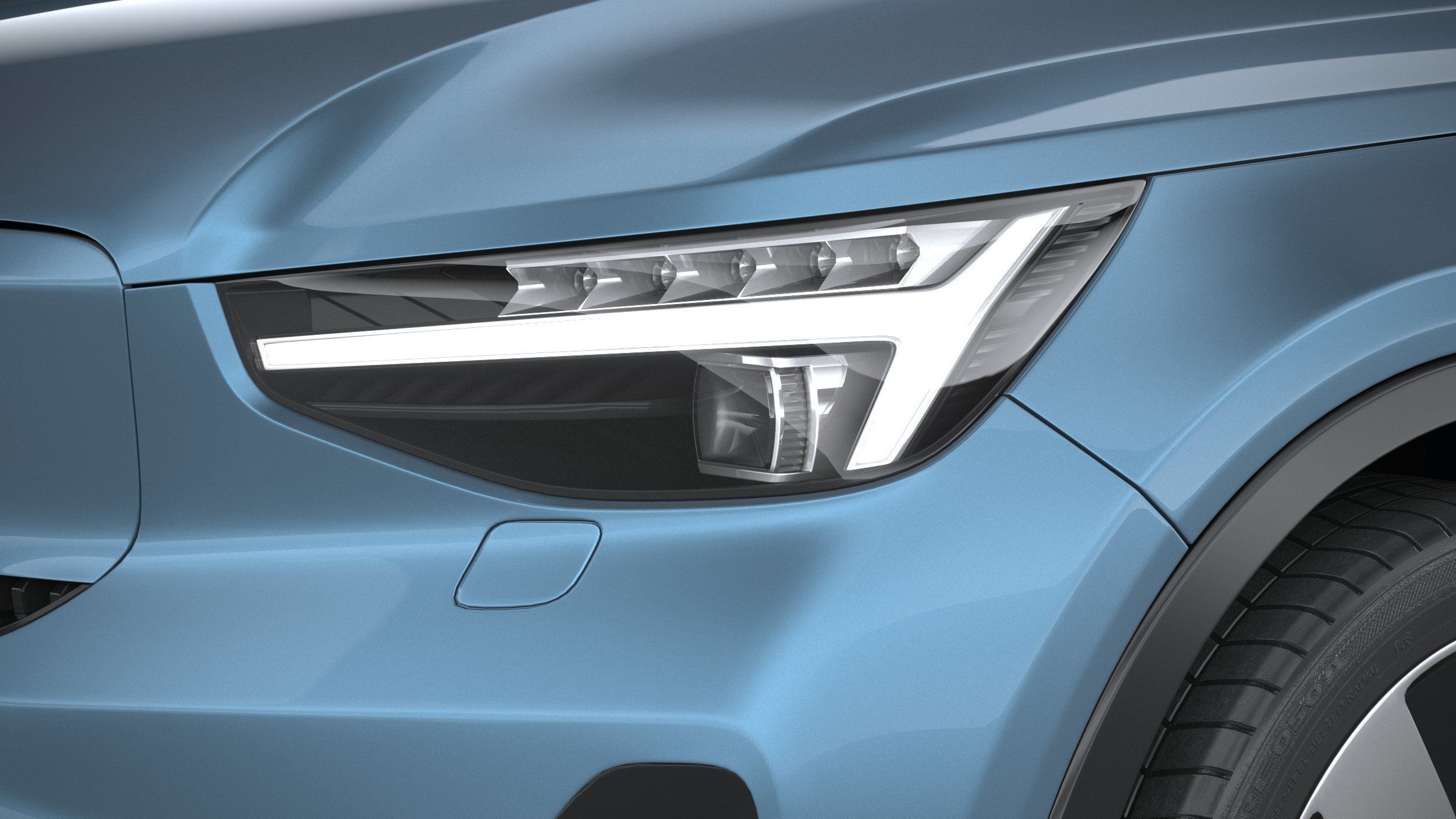 Volvo C40 Recharge 2022 3D model_14