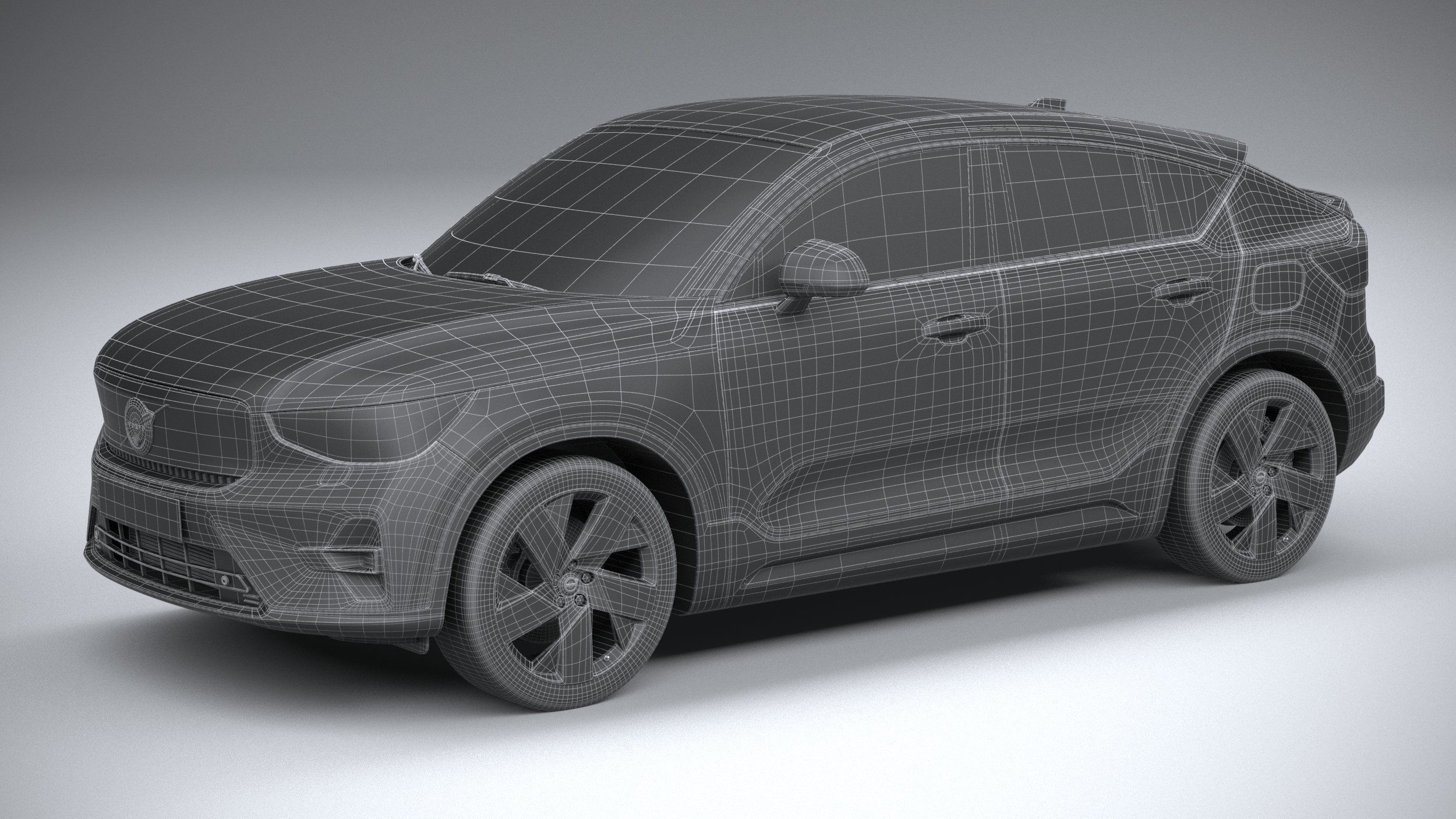 Volvo C40 Recharge 2022 3D model_28