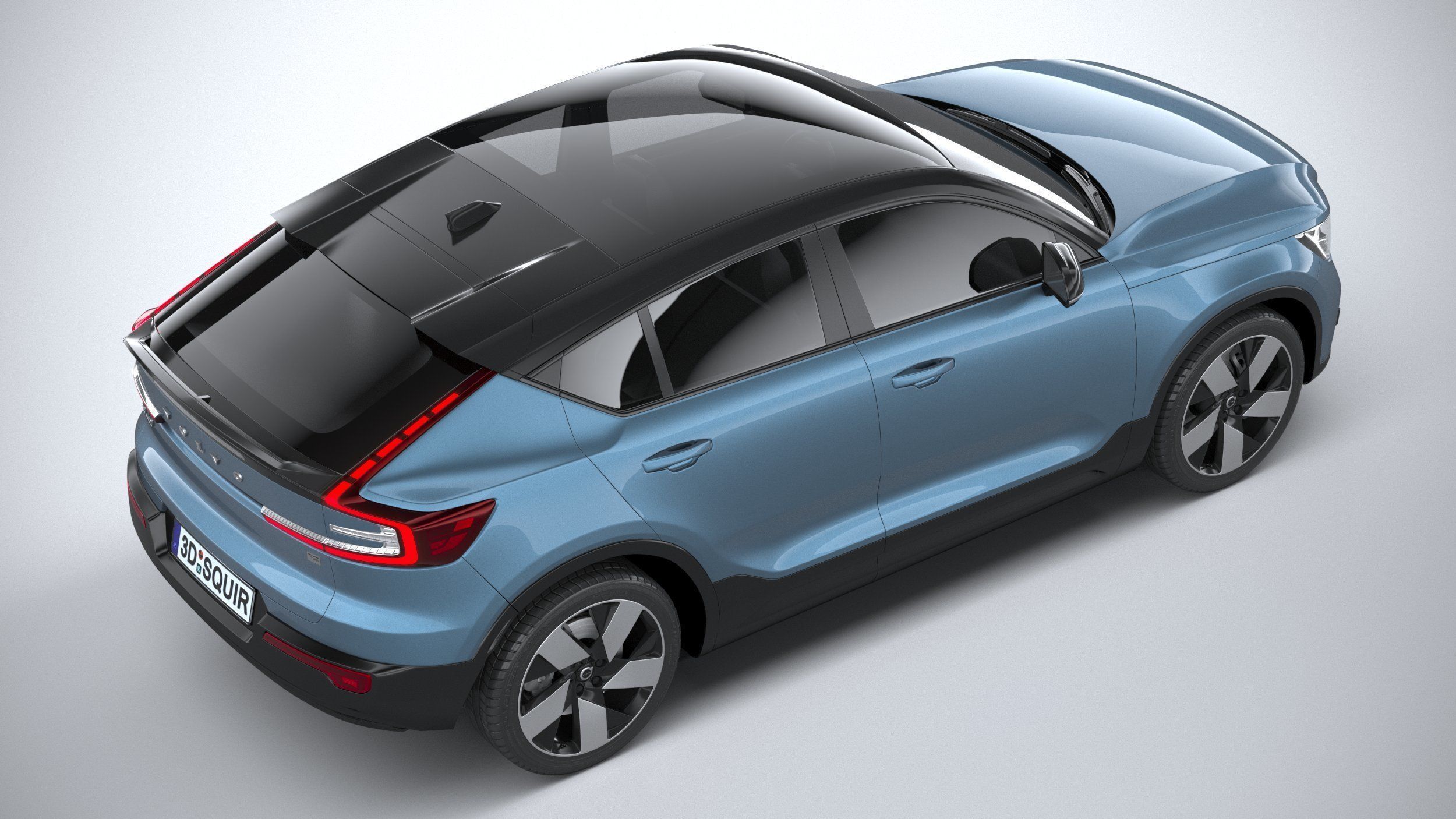 Volvo C40 Recharge 2022 3D model_10