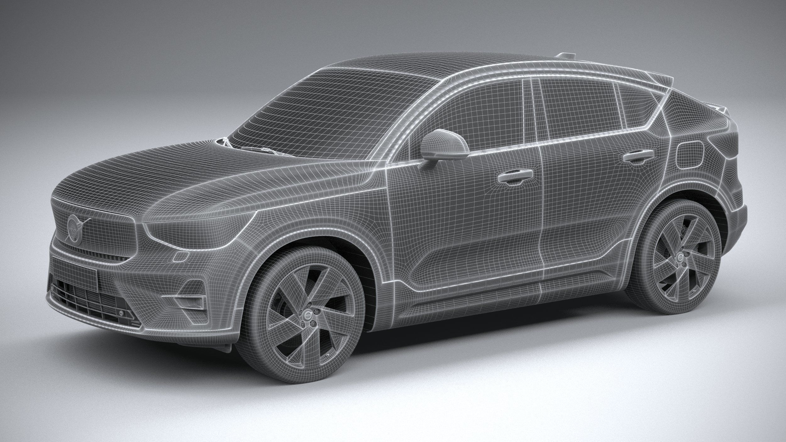Volvo C40 Recharge 2022 3D model_26