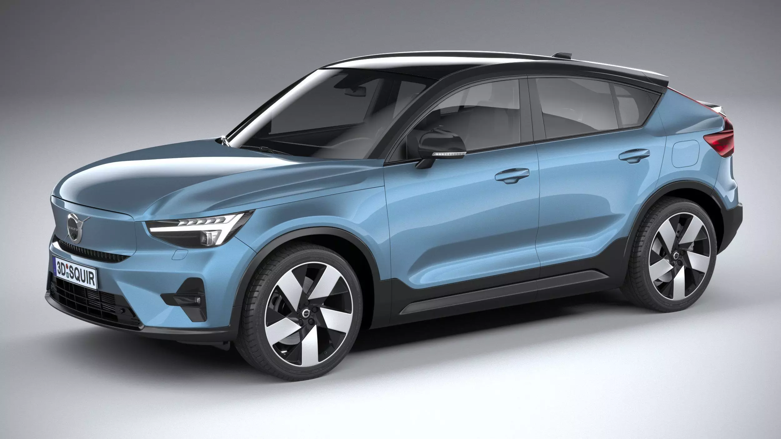 Volvo C40 Recharge 2022 3D model_0