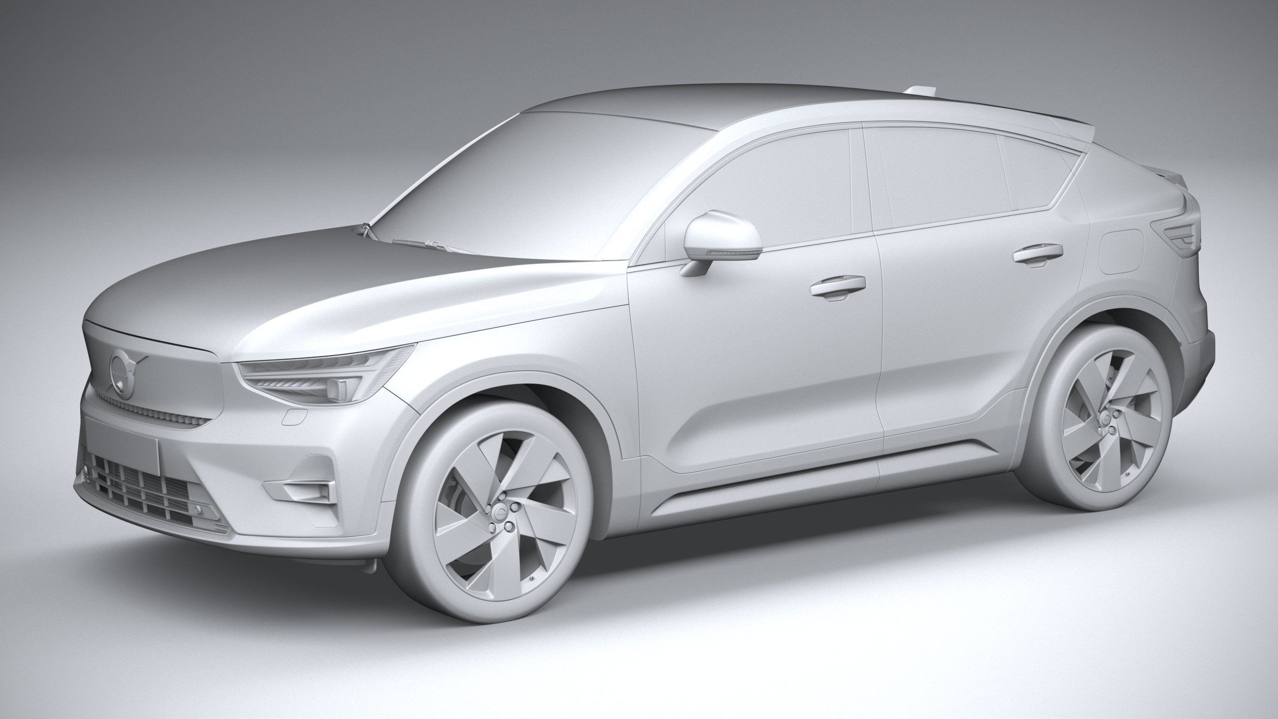 Volvo C40 Recharge 2022 3D model_19