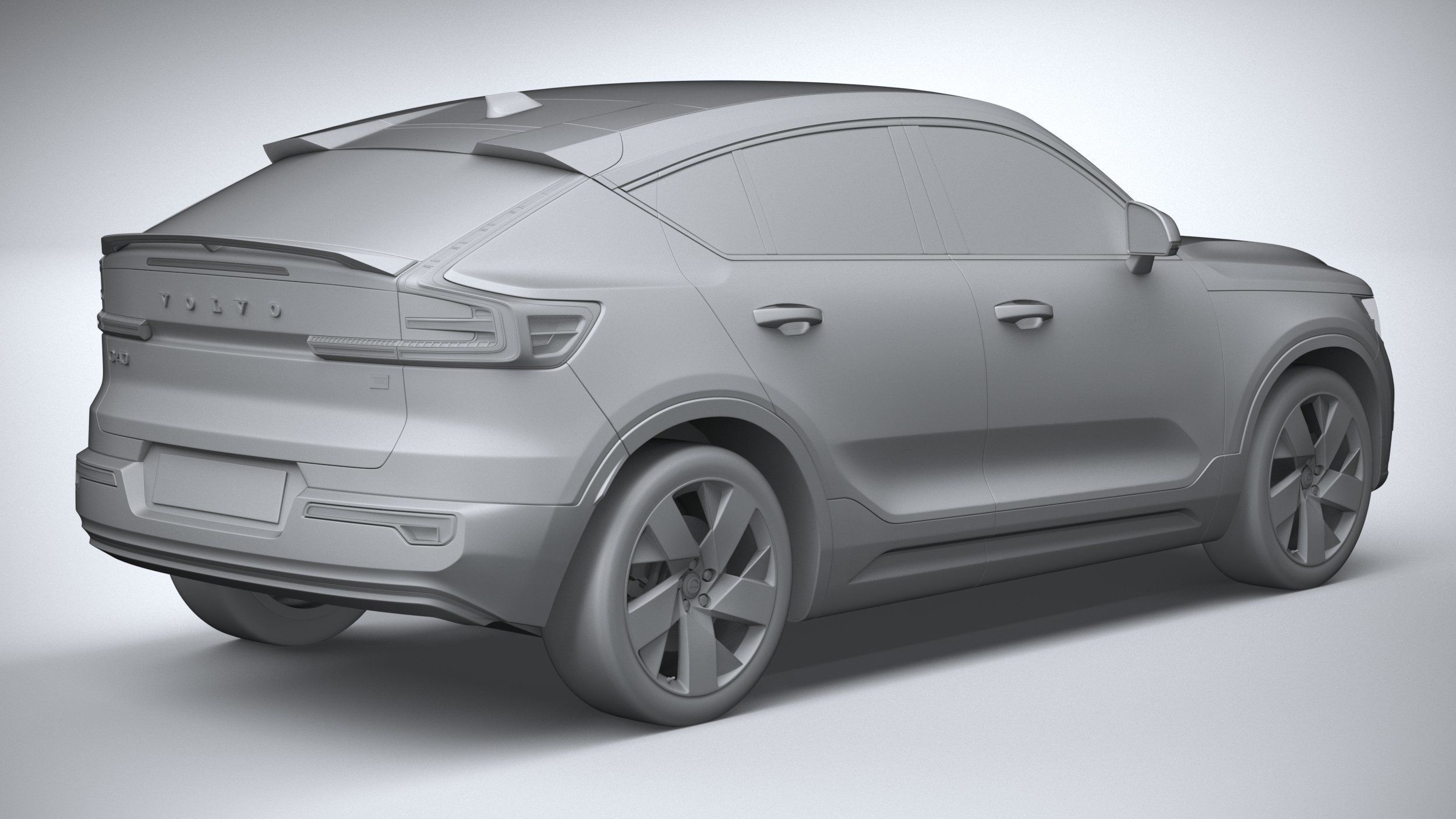Volvo C40 Recharge 2022 3D model_25