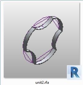 geometric mass revit Free low-poly 3D model_2