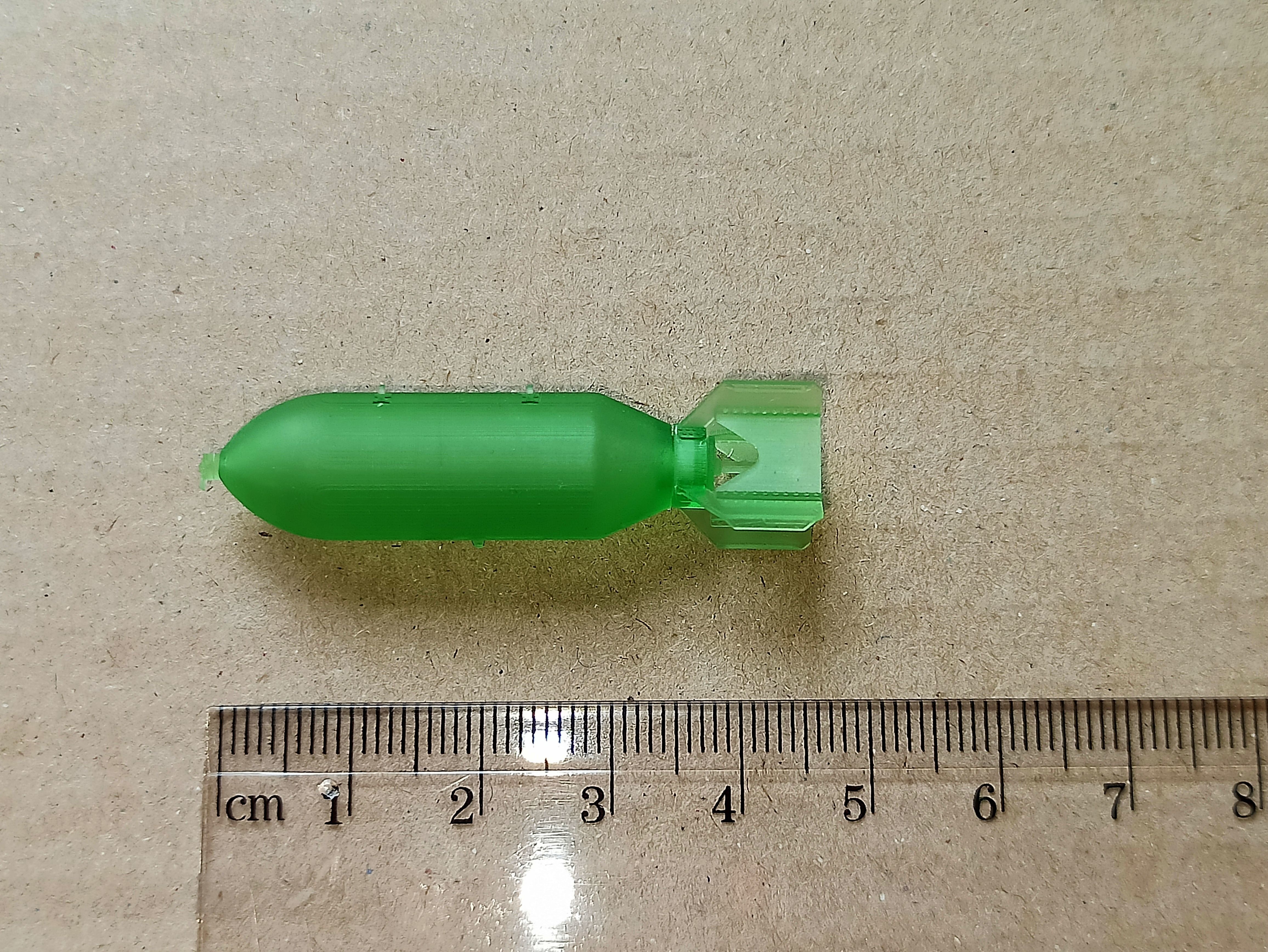 US GP BOMB AN-M64A1 500LB 1-32 1-35 3D print model_8
