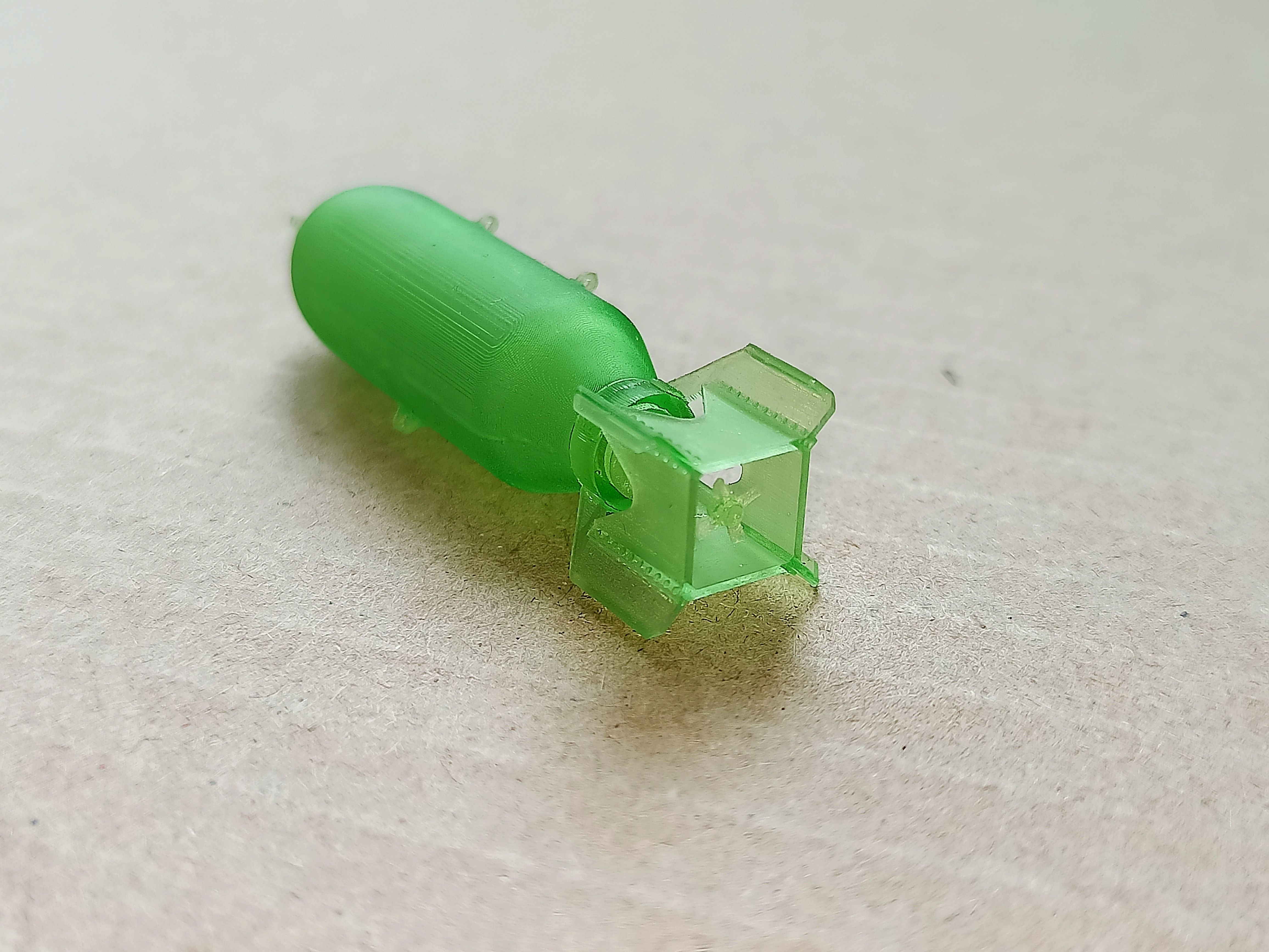 US GP BOMB AN-M64A1 500LB 1-32 1-35 3D print model_7