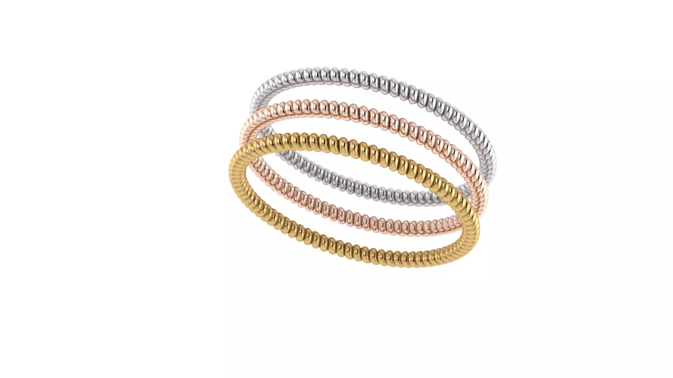 Spiral ring Free 3D print model