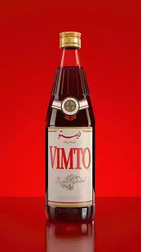 Vimto bottle of