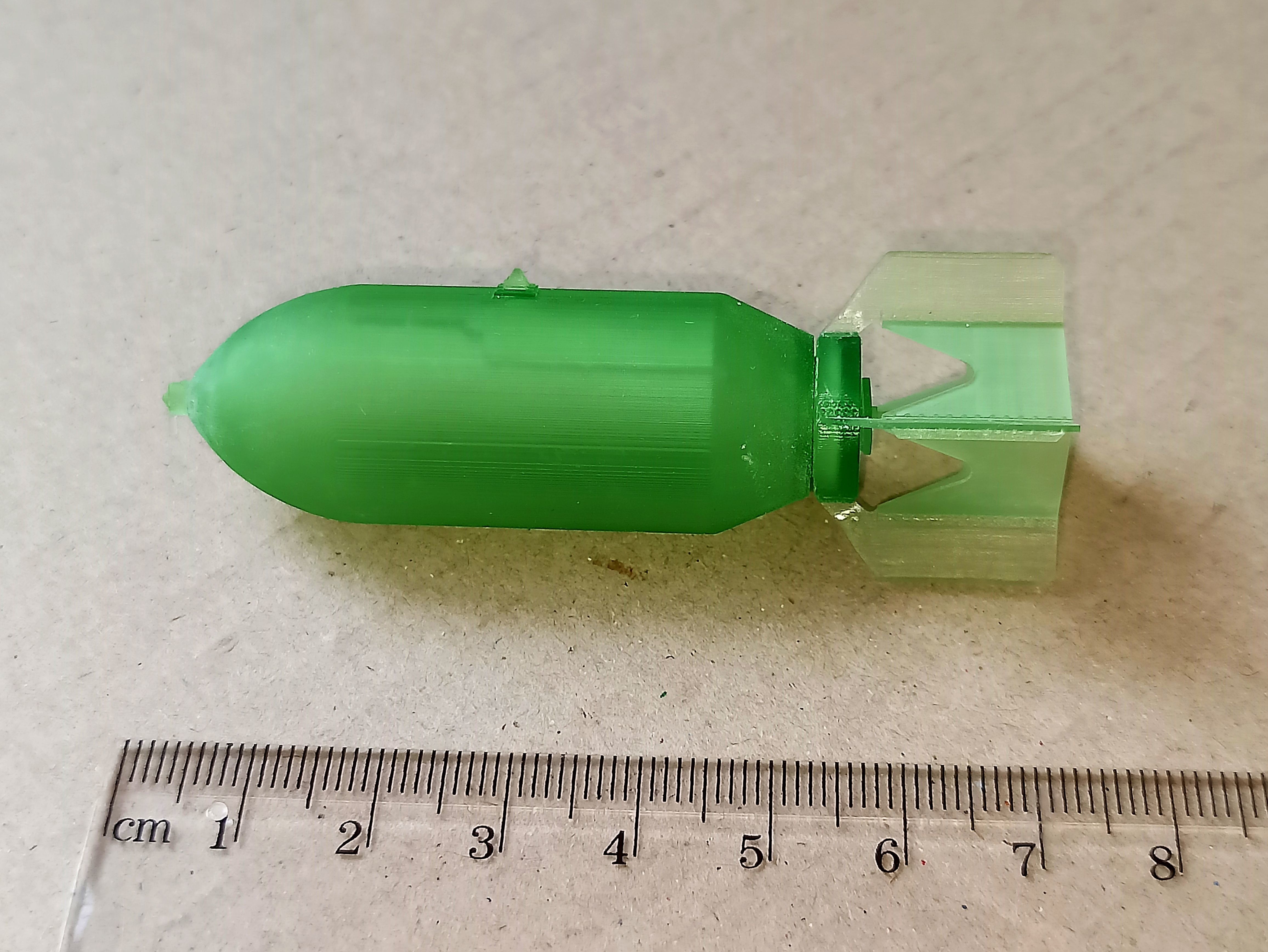 US GP BOMB AN-M65A1 1000LB 1-24 3D print model_8
