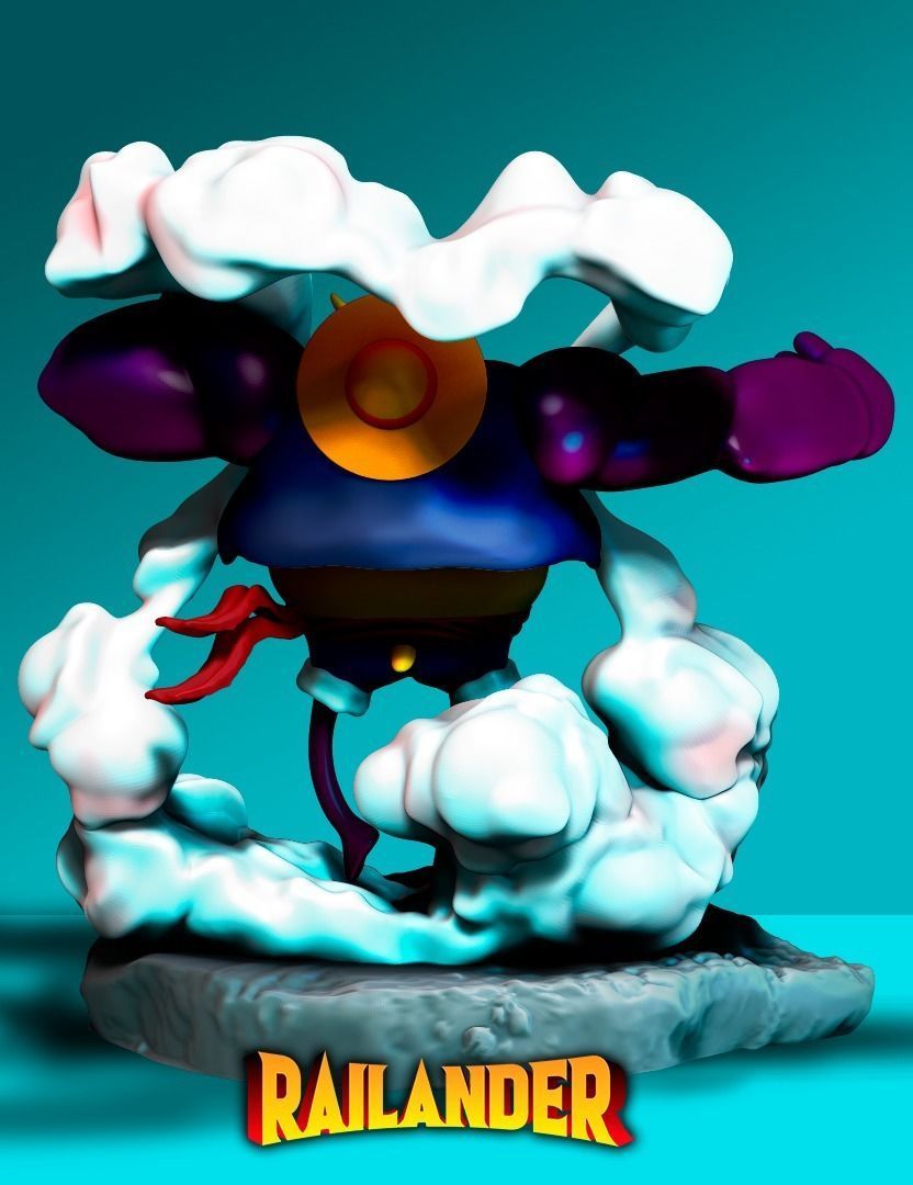 Jake The Dog Gear 4 One Piece 3D print model_4