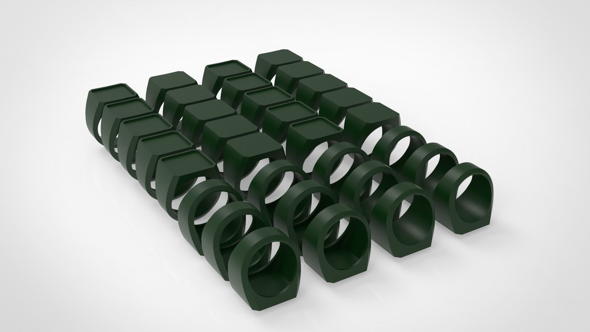 Giant Men Signet Ring Collection 1572 Rings In The Package _12