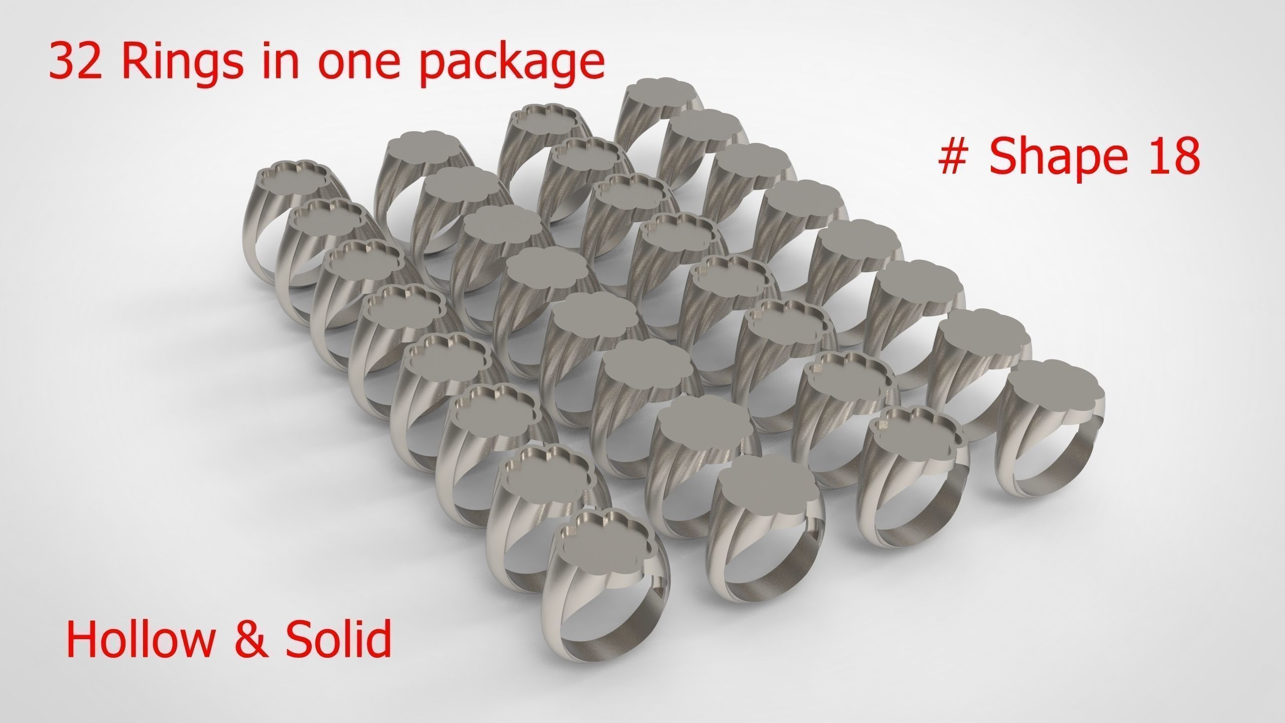 Giant Men Signet Ring Collection 1572 Rings In The Package _70