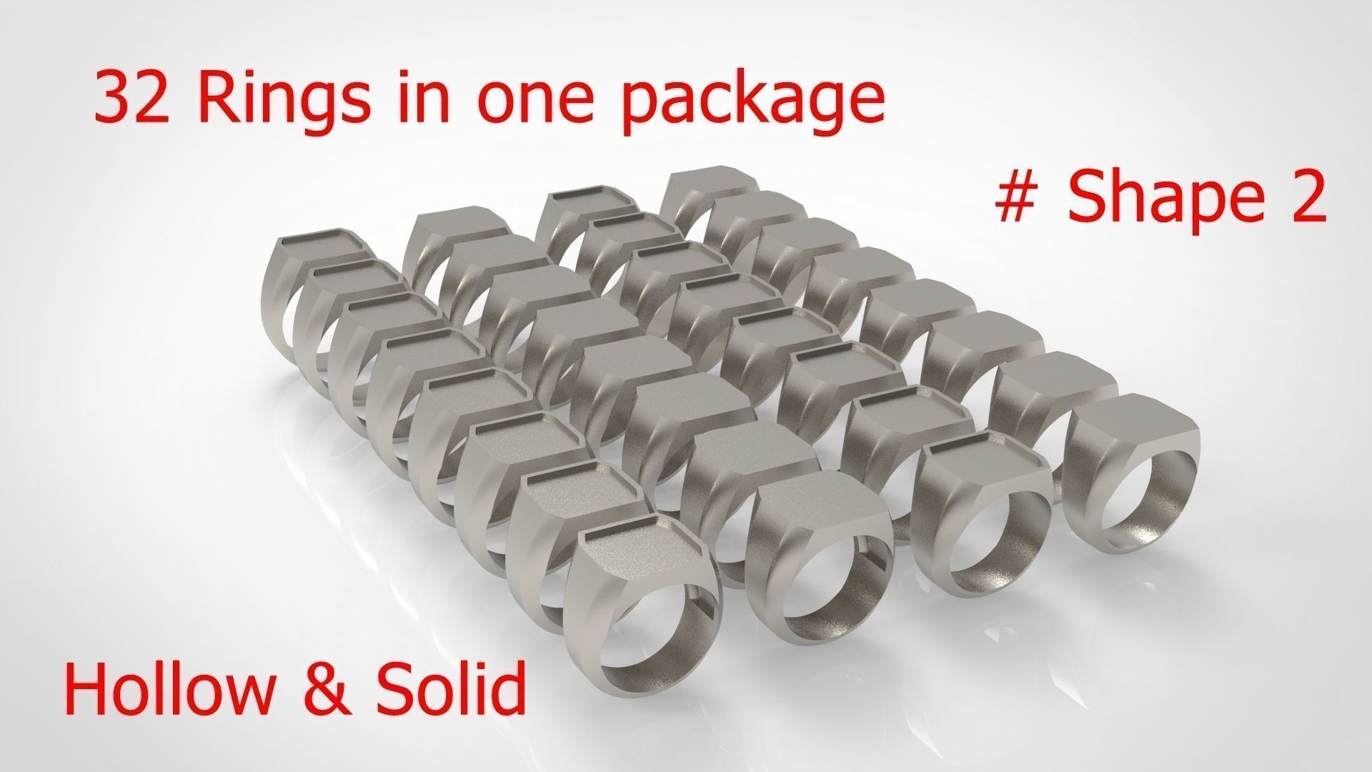 Giant Men Signet Ring Collection 1572 Rings In The Package _14